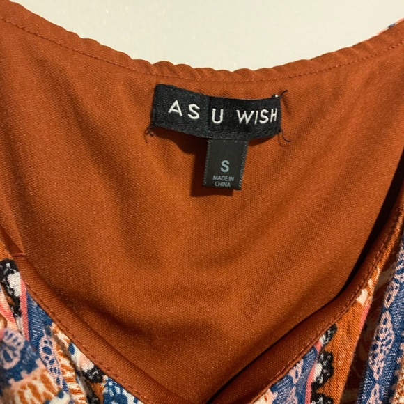 Patterned romper - Picture 3 of 3